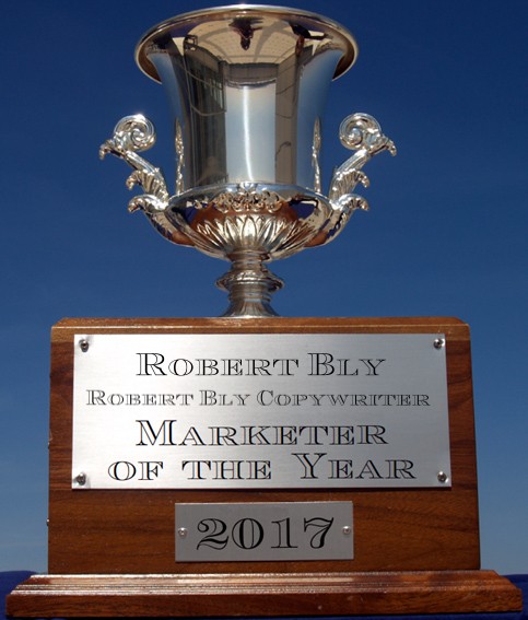 Bob Bly Marketer of the Year 2017 Award